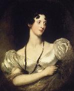 Sir Thomas Lawrence Portrait of Miss Caroline Fry oil painting artist